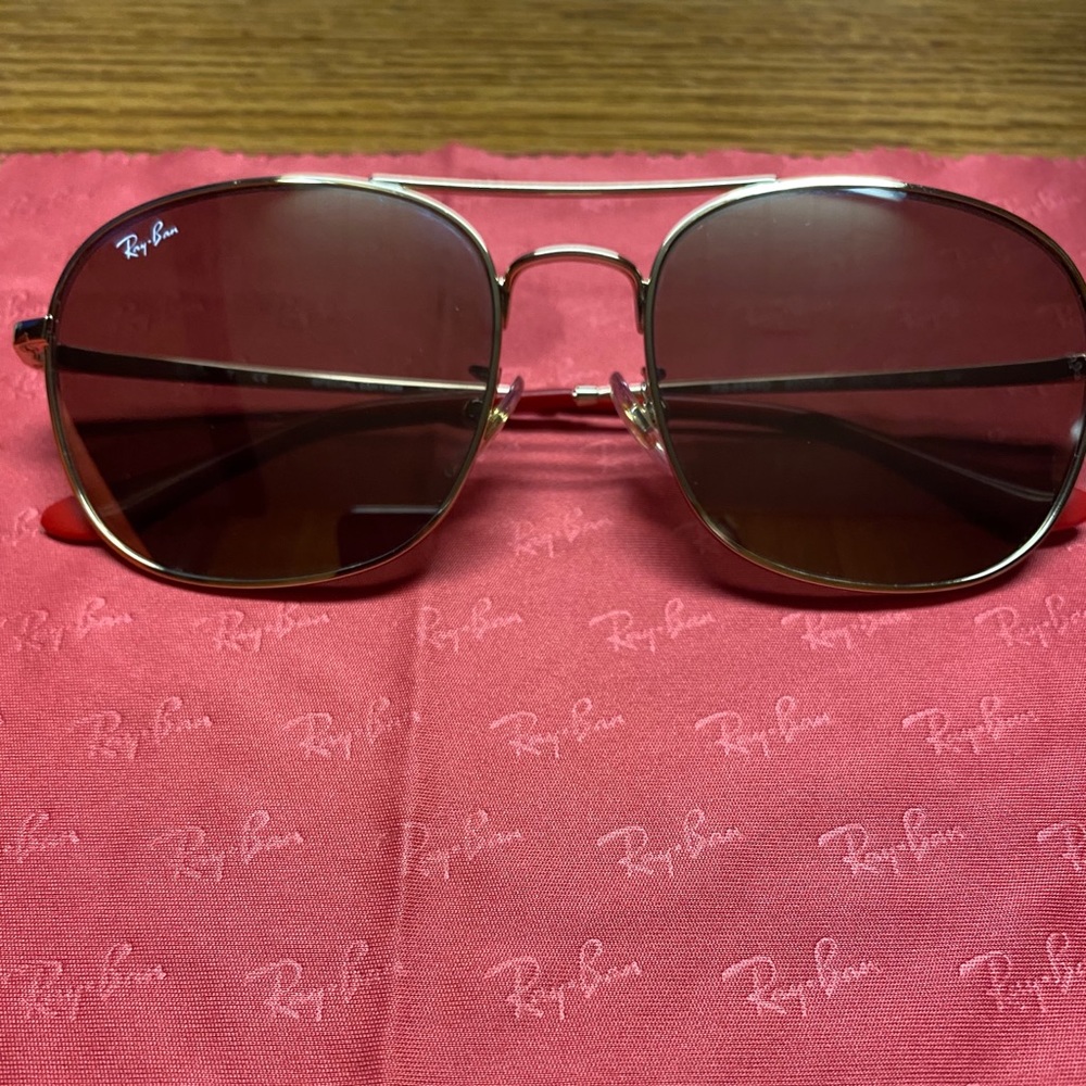 Ray-Ban Chinese New Year Gold Aviator Sunglasses